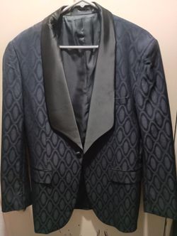 Black Jacquard Jacket