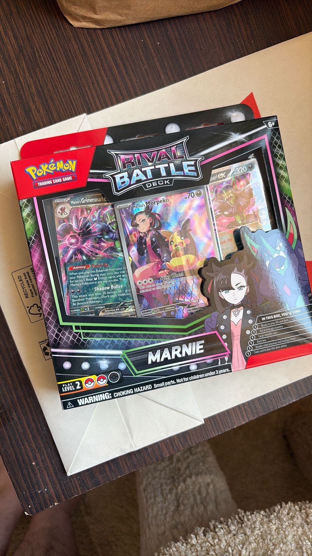 Pokemon Marnie Rival Battle Deck