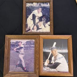Mickey Mantle + Ted Williams + Willie Mays Autographs! Must sell ASAP.