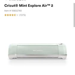 Cricut Explore Air 2 & Cricut Easy Press -Mint 