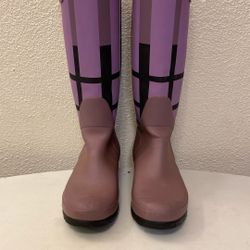 Rare Woman’s Hunter Boots Tall Purple EU 38 US 7 