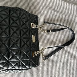 Kate Spade Black Quilted Handbag