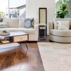 Pottery Barn Area Rugs 1-8x10 And 1-6x9