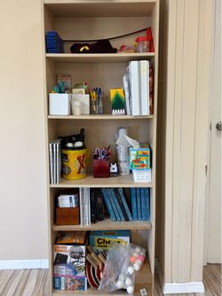 Engineered Wood Bookcase / Bookshelf / Storage Shelf – Great Condition