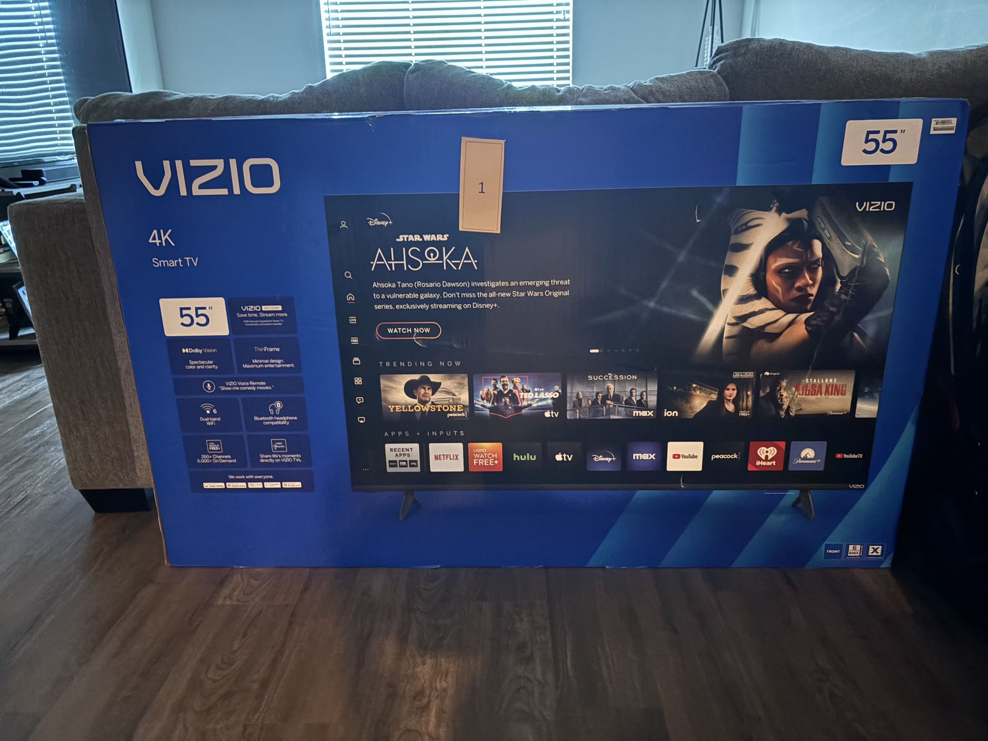 BRAND NEW 55 Inch VIZIO TV
