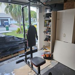 Lat Pulldown Low Row Ab crunch