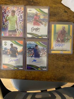 Tennis cards