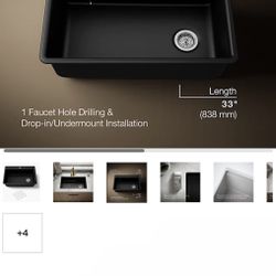 Kohler Kitchen Sink NIB