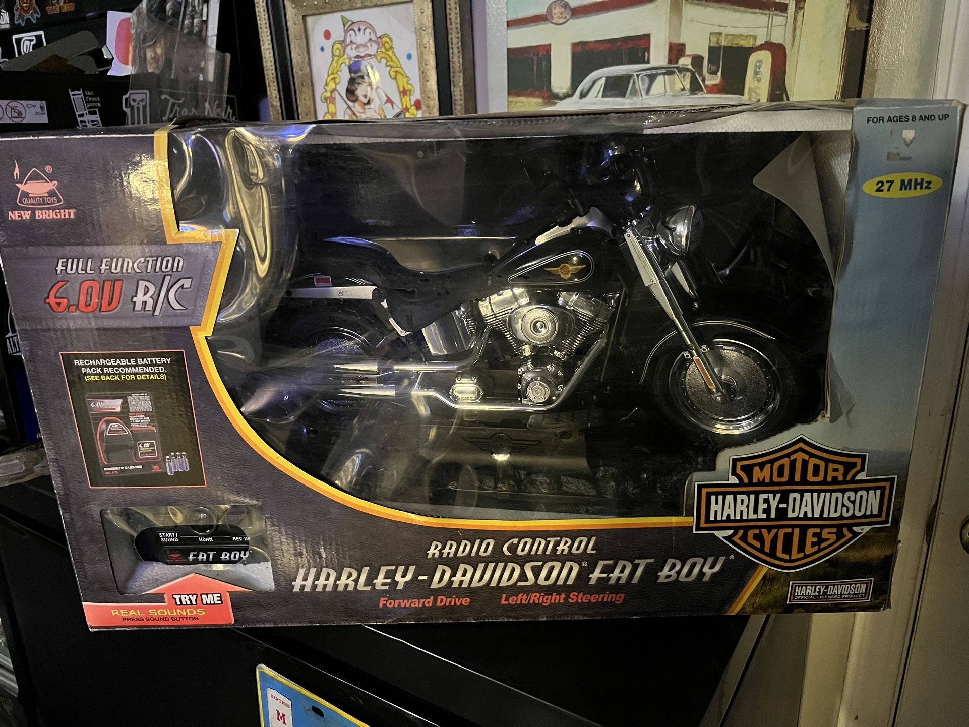 Harley Davidson Fat Boy Rc Motorcycle