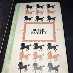 Rare Vintage Black Beauty Book 
