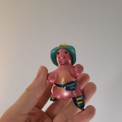 Hallmark Keepsake Christmas Ornament Daughter Girl red Dinosaur On skates 1994