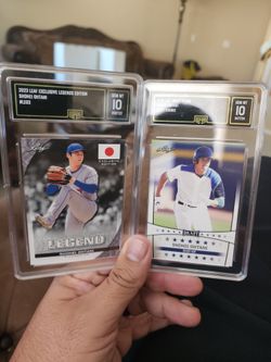 Shohei Ohtani graded GEM MT 10