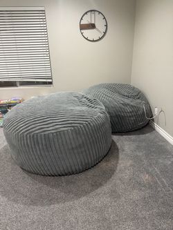 2 large bean bags
