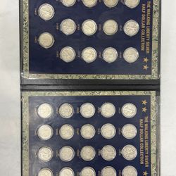 Walking Liberty Half Dollar Coin Lot Of 34 US 90% Silver