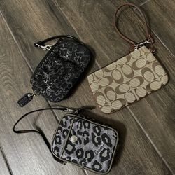 Coach Wristlets (3)