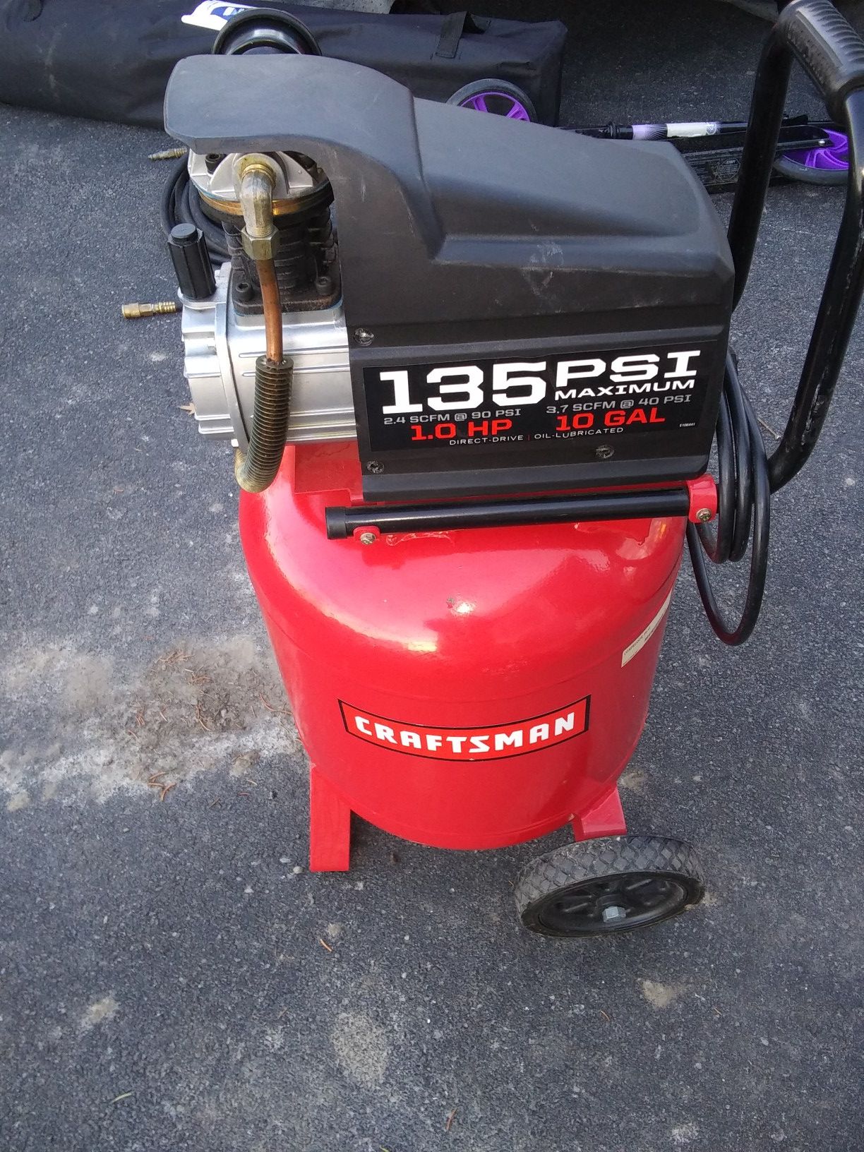 10 gallon air compressor