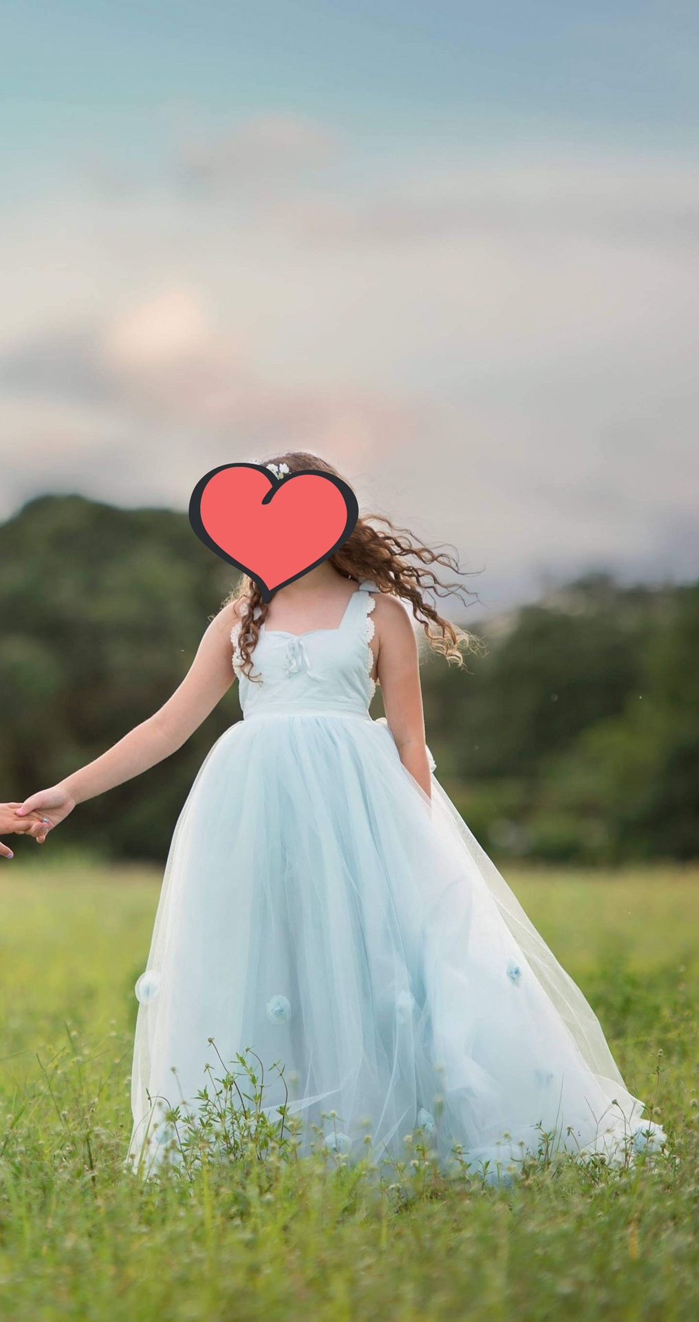 Dollcake, Girl photoshoot princess dress, flower girl, special occasion, vintage dress Blue