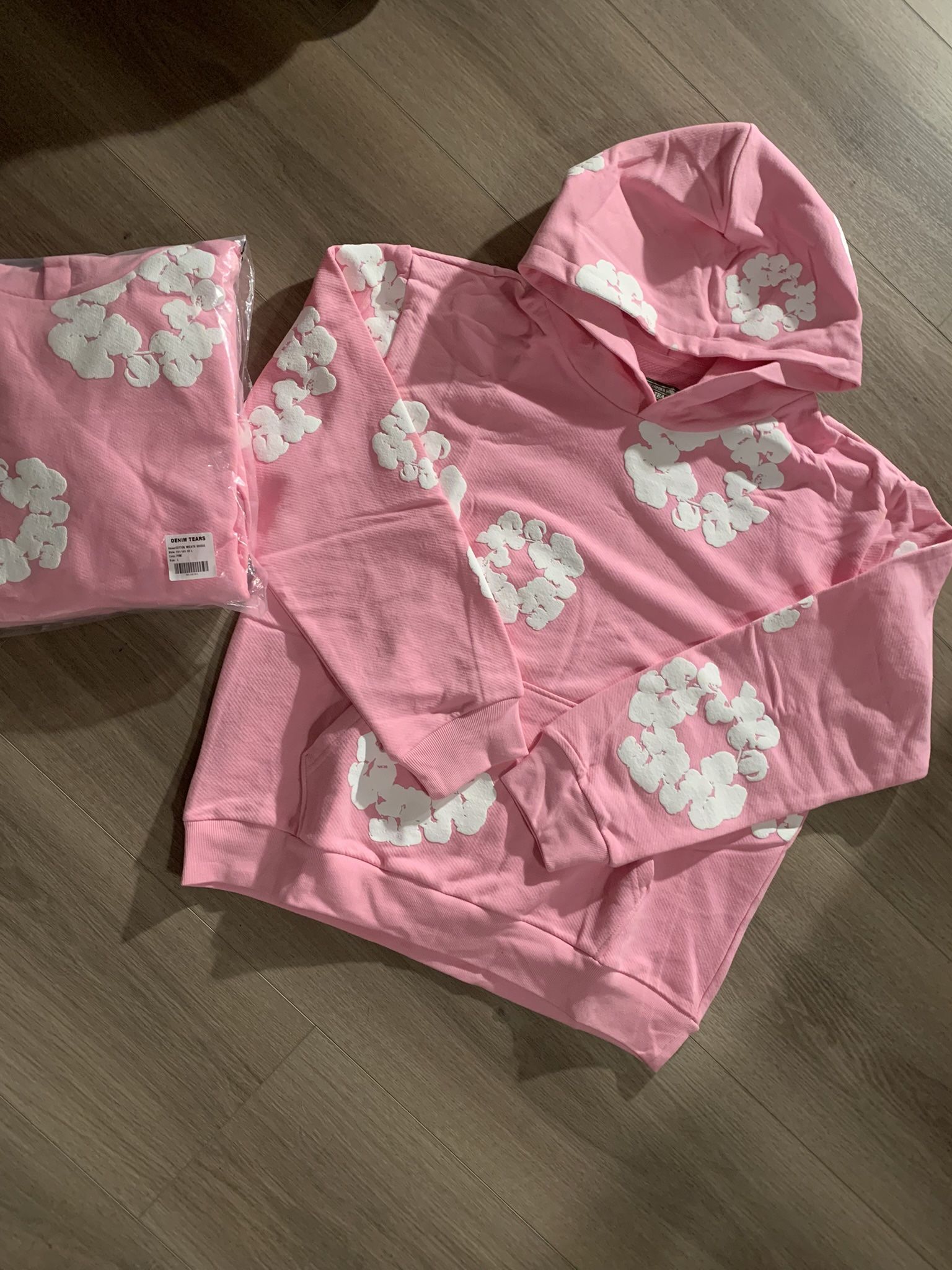 Pink Denim Tears Hoodie