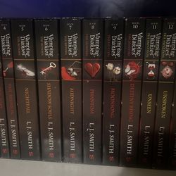 The vampire diaries books full collection