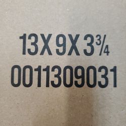 Corrugated Boxes Moving Boxes 13×9×3 3/4