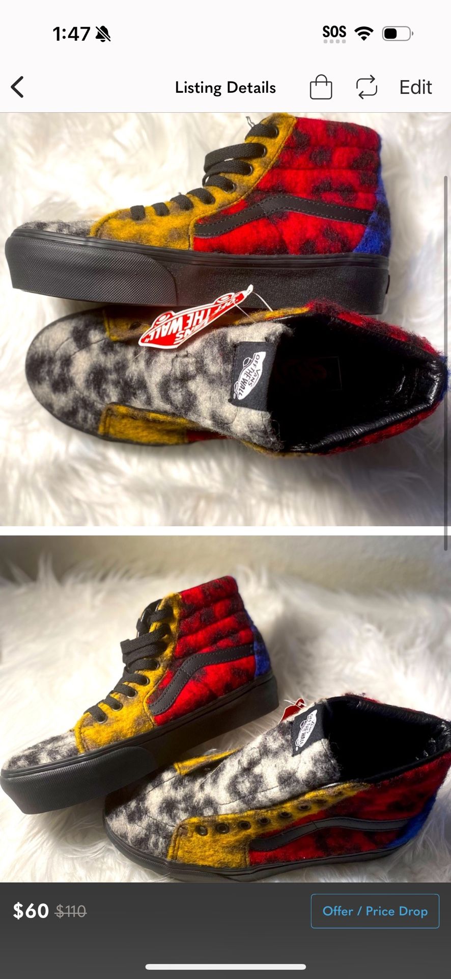 Vans Sk8-Hi Platform Mix Leopard