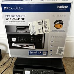 Brother mfc-j1010dw color inkjet multi function printer