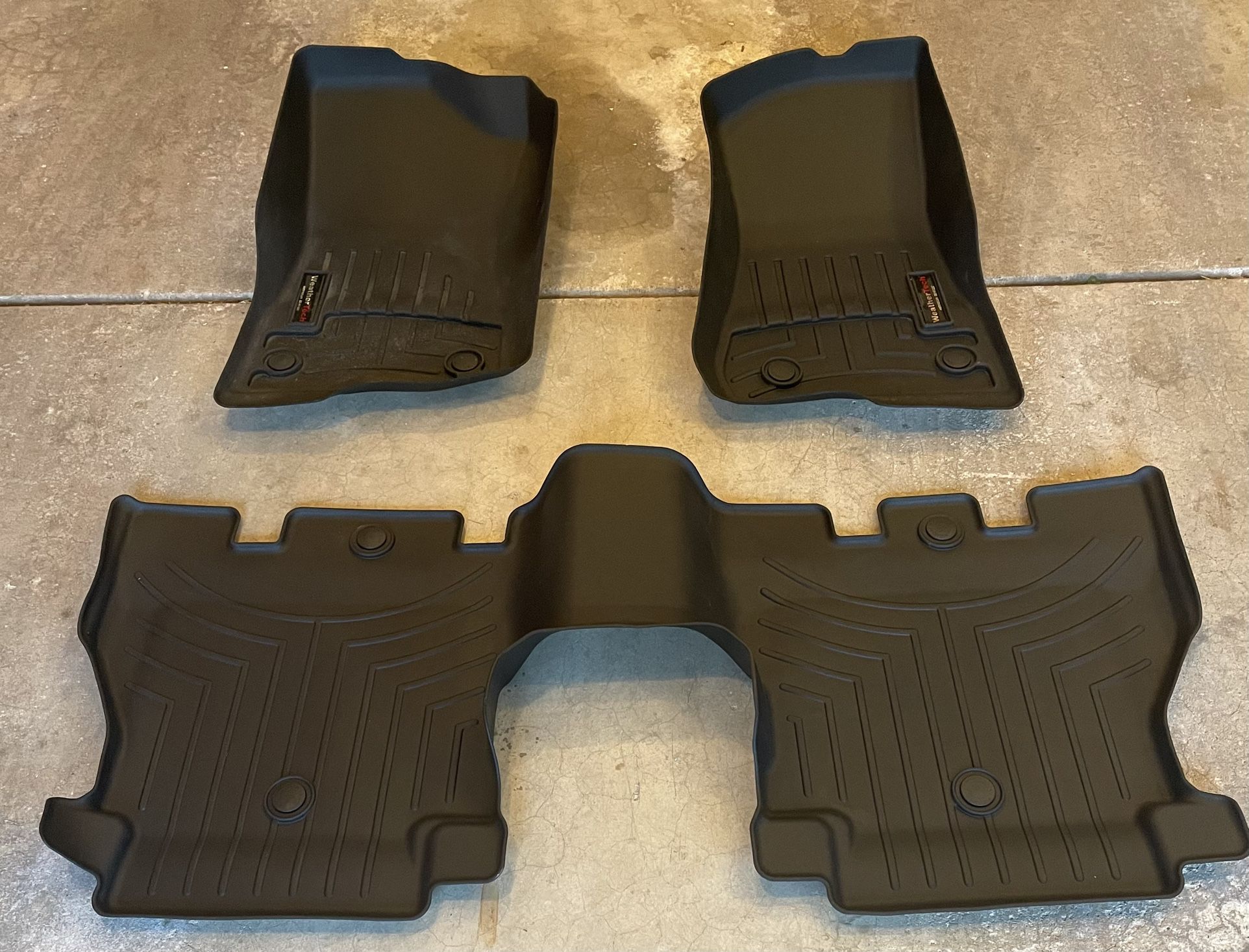 Weather Tech Floor Mat Liners For 2021 Jeep Wrangler Unlimited 