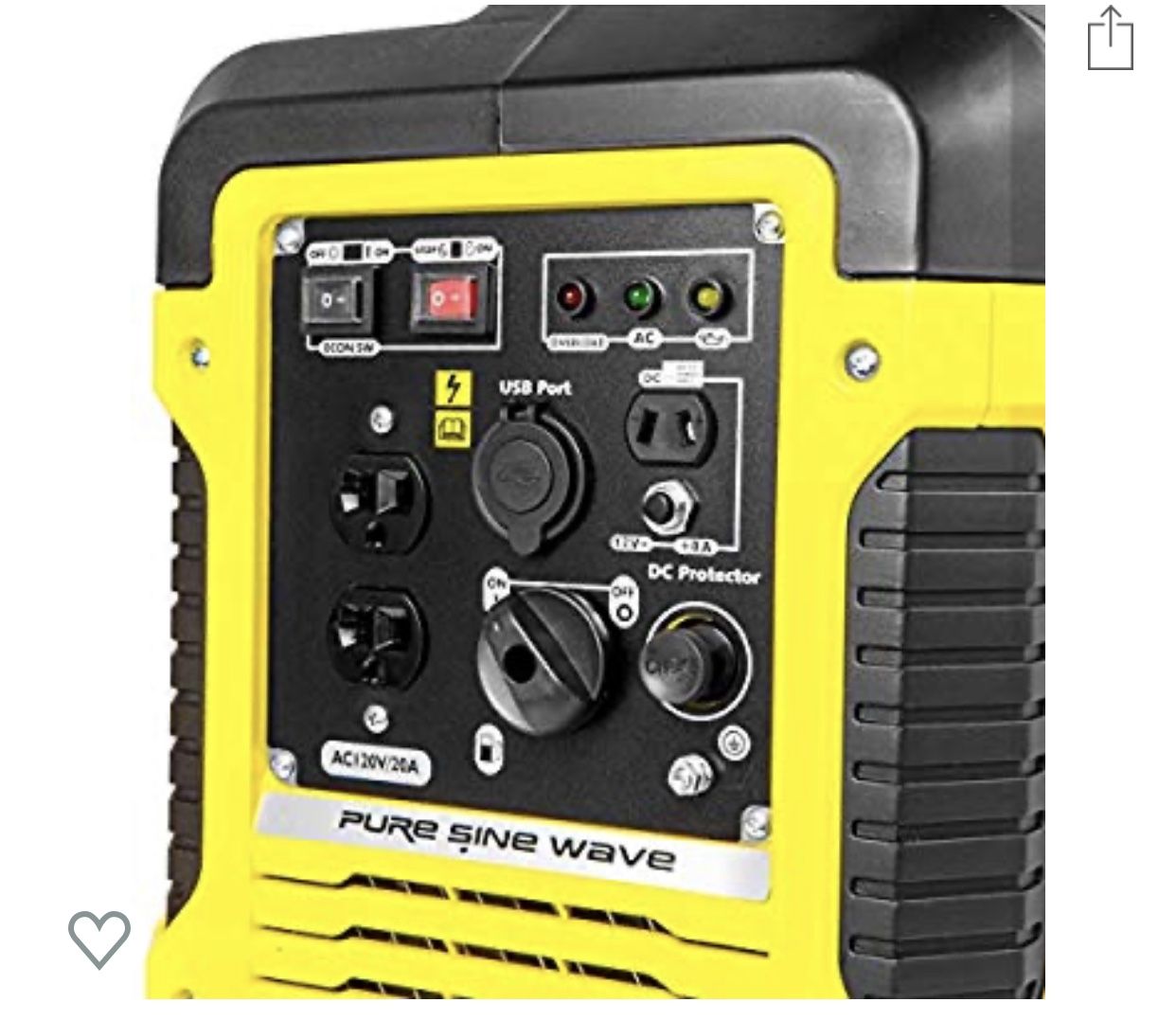 2000 watt Inverter Generator New In Stock
