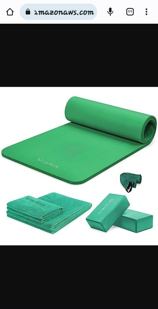 HEMMINGWEIGHT 6 PIECE YOGA MAT SET