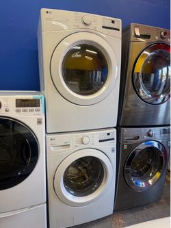 Set LG Washer and Dryer gas