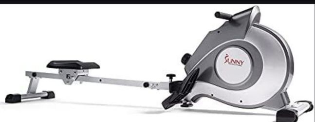 Magnetic Rowing Machine with LCD Monitor