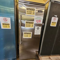 30 Inch Wide Viking Built In Freezer Stainless