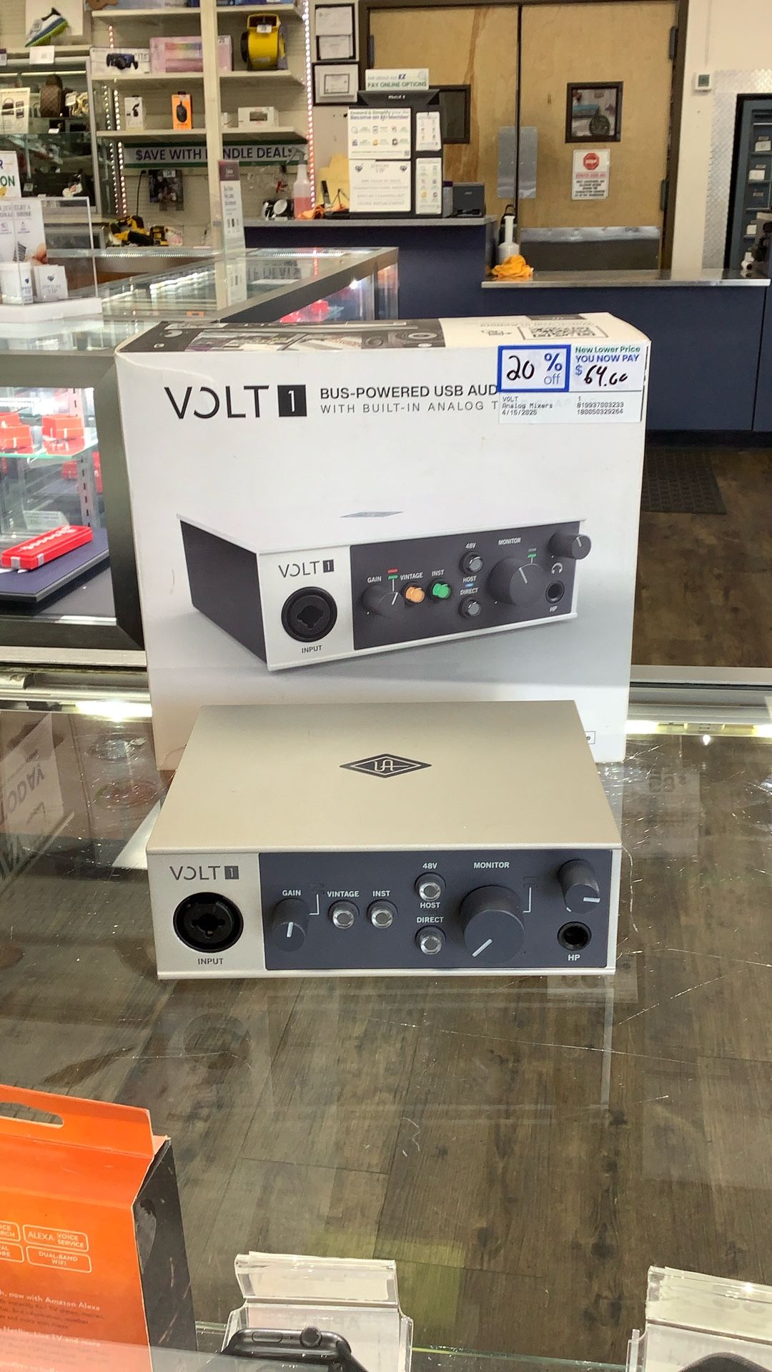 Volt 1 Bus Powered USB Audio Interface