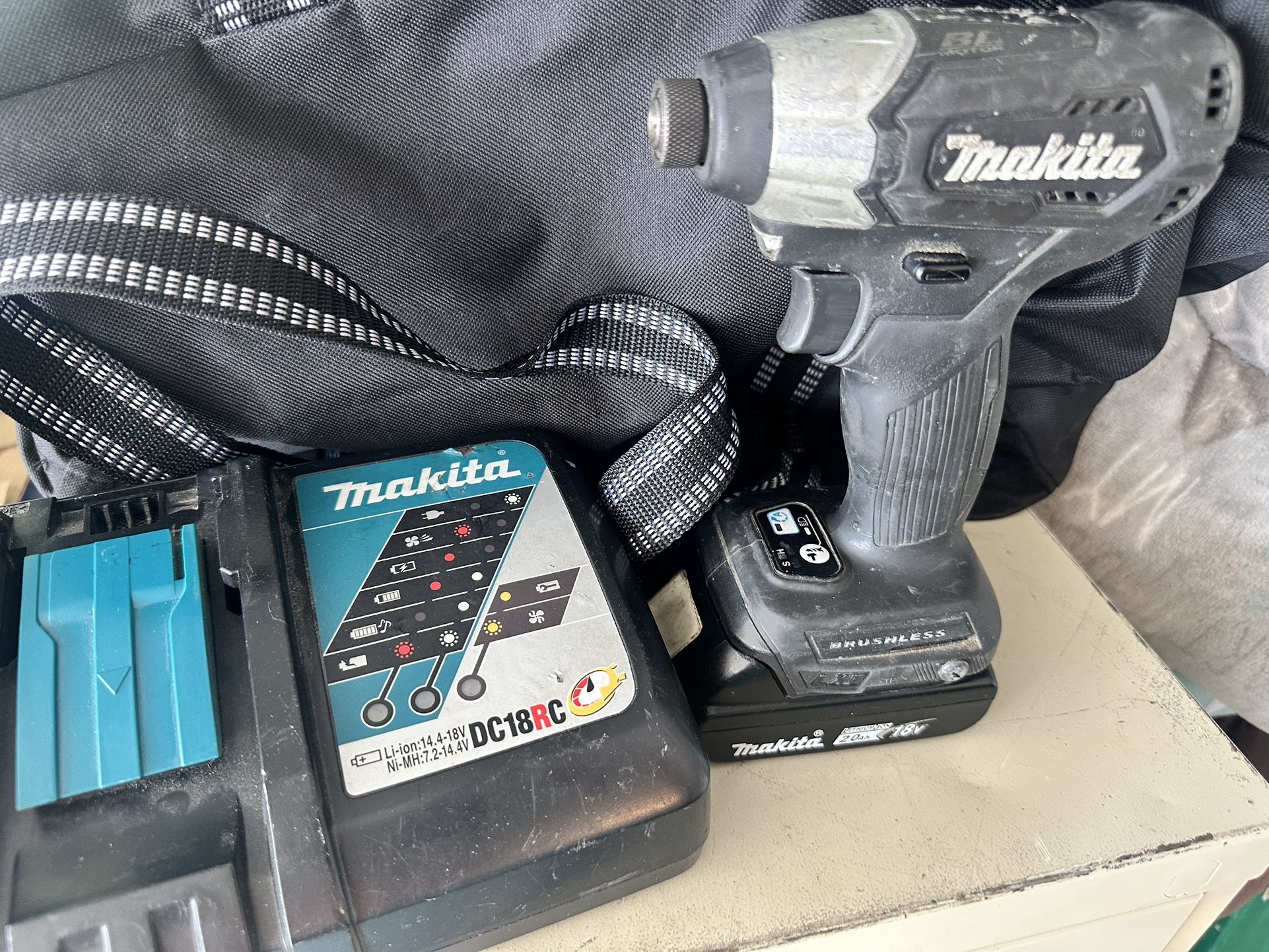 Makita Impact Driver, Battery And Charger