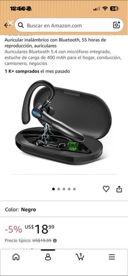 Bluetooth Wireless Earpiece with Charging Case
