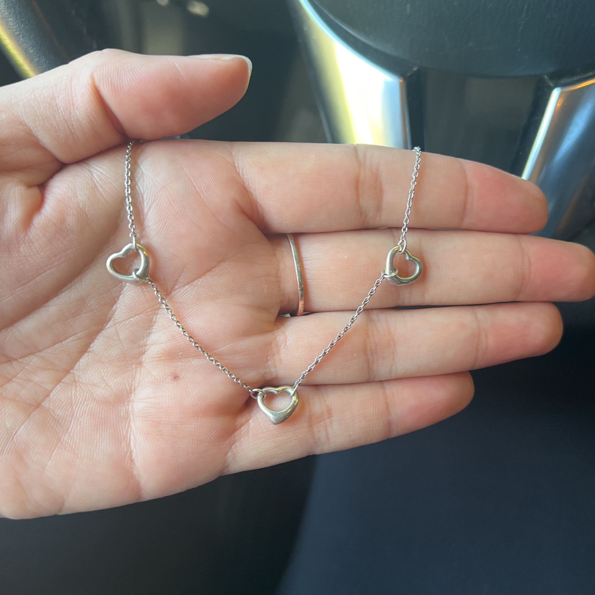 Tiffany Open Heart Necklace