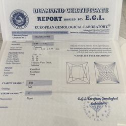 Flawless Diamond , And Wedding Band 