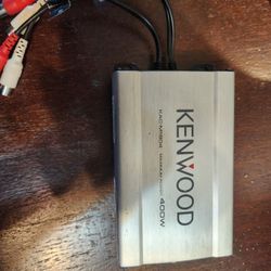 400 Watt - Kenwood's KAC-M1804 4-channel amplifier