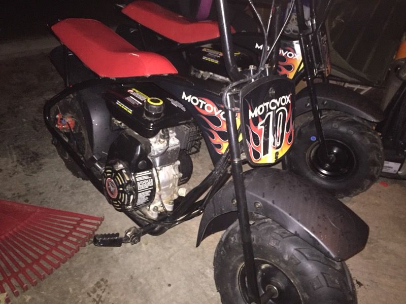 Motovox mbx10 gas 80cc mini bike