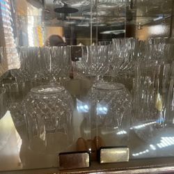 Variety Sizes Wine, Water, Champagne , $1 Each Whisky, Giblets Set Glasses $1 Each