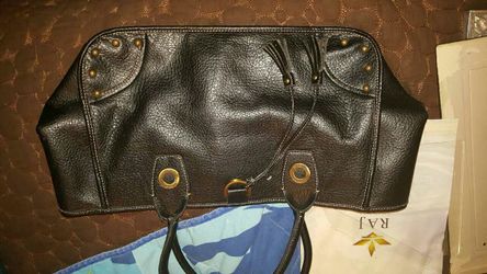 Black Tommy Hilfiger Leather Purse