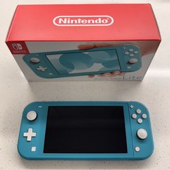 Nintendo switch lite with Games & Case