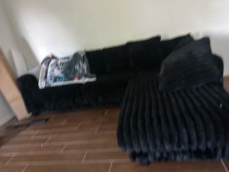 Black sectional