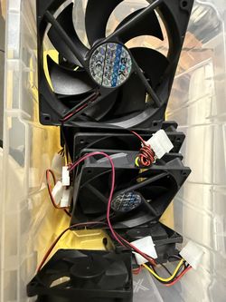 Lot of PC Case Cooling Fans 120mm