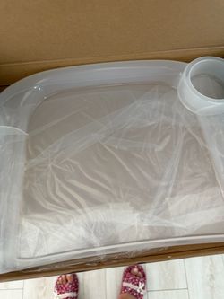 Updated Dining Tray Compatible with Inglesina Fast Table Chair - Food-Grade-Material Tray for Hook On High Chair