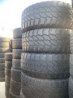 37x12.5020 $240 all 4 tires with instalation