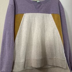 From Anthropologie:  Corine Colorblocked Sweatshirt - XS - SUPER SOFT!