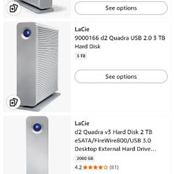 3TB External Hard drive 