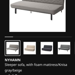 Ikea Futon / Bed (Queen Size)