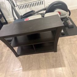 For Elliptical Workout Bench, Weights And Foam Mat And Tv Stand For Sale